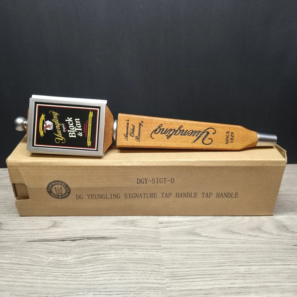 Yuengling Black & Tan Beer  3-Sided Beer Tap Handle - 13